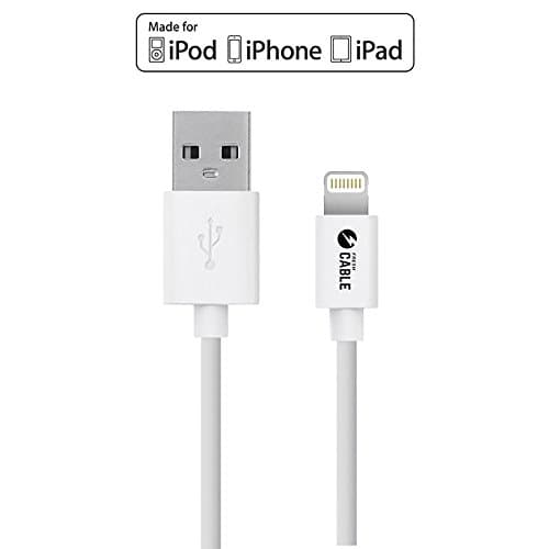 freshCABLE fast charging Apple Certified Lightning to USB Cable - 1.0 m - White