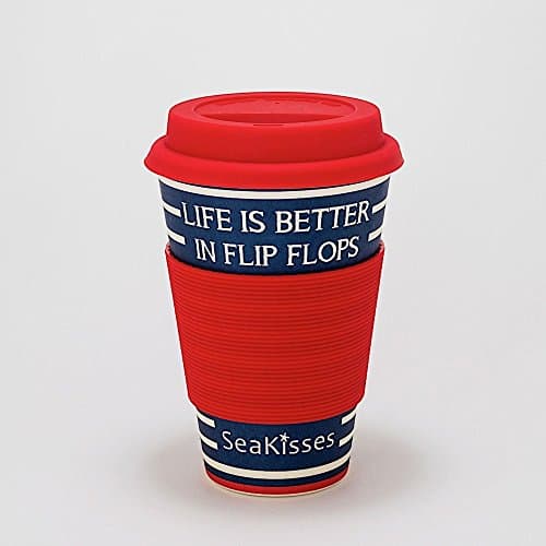 Life Is Better In Flip Flops - Travel Cup