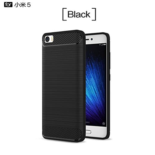 xiaomi Mi5 case,Dekaro TPU Ultra-thin shockproof drop Super soft case cover for xiaomi Mi5(Black)