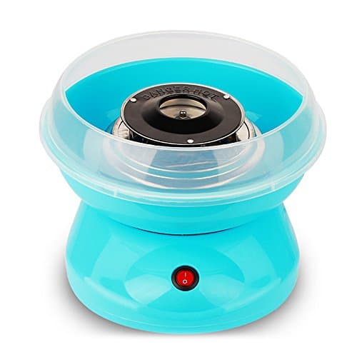 220V Electric Candy Floss Making Machine Cotton Sugar Candy Floss Maker Party DIY (Sky Blue)