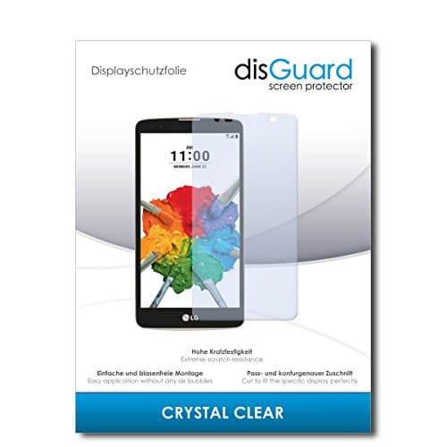 [2 Pack] LG Stylo 2 Plus Screen Protector Film disGuard® [Crystal Clear] Invisible, Transparent, Clear / Scratch Resistant, Bubble-Free Install, Anti-Fingerprint, Anti-Scratch / Film, Protector Film, Screen Guard