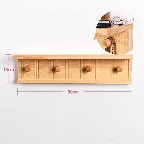 Qingpingguo QPG Solid Wood Coatrack Multifunctional Rack Shelf A Clothes Hanger