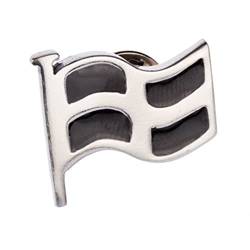 Special Cornish Gift. Cornish Flag Pin cast in Tin Pewter