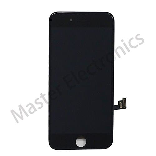 iphone 7 Screen Replacement For Lcd Touch Screen Digitizer Frame Assembly by Master Electronics Set With 3D Touch (Black)