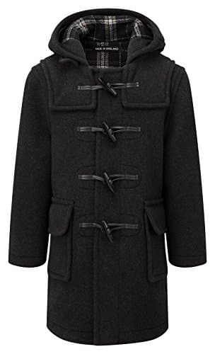 MontgomeryKids Classic Duffle Coat Charcoal