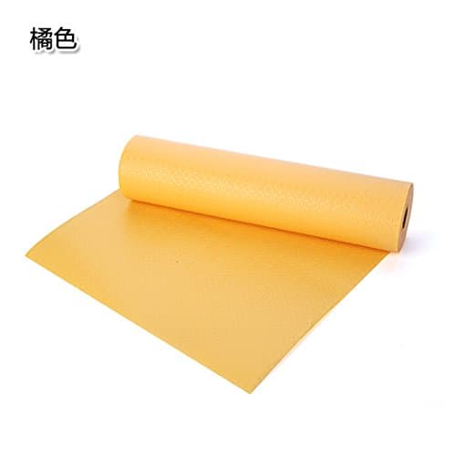 UWSZZ Multi-purpose color kitchen cabinets dust-proof cushion mat closet drawer paper Shoe cabinet kitchen waterproof pad cushion Orange 45*200cm