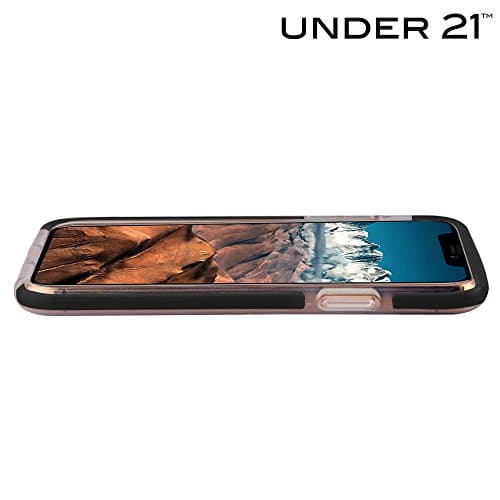 iPhone X Case, Clear Shockproof Premium Cover Transparent Bumper [Hard-Back] Impact Resistant [Shock Absorbing] [Scratch Resistant] Protective [Anti-Drop] Wireless Charging Christmas Deal (Black)