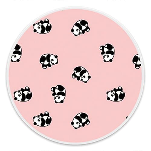 USGYY iPhone Stand Case Pop Phone Stand Grip Holder Socket Multifunction Expanding Mount Stent for all Android Cell Phone, iPhone, iPad and Tablets - Cute Panda Bear White