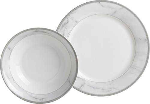 Gepolana 2-pc serving set porcelain grey