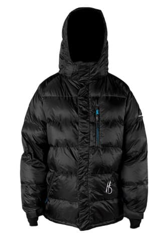 High Society Men's Pyramid Down Jacket, Black, Large