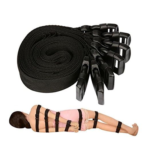 TT Black Nylon Bundle Tie Strap (7 Strips)