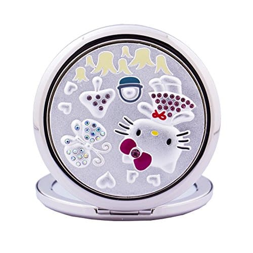 Morct Hand Make-Up Mirror Hello Kitty Small Mirror Birthday Gift Christmas Gift Romantic Valentine'S Day Giftmodern And Simple, Comfortable And Durable Home, Beautiful And Dirty