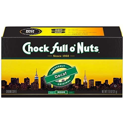 Chock Full O Nuts Original Decaffeinated Ground Coffee Decaf Refill Pack 311g