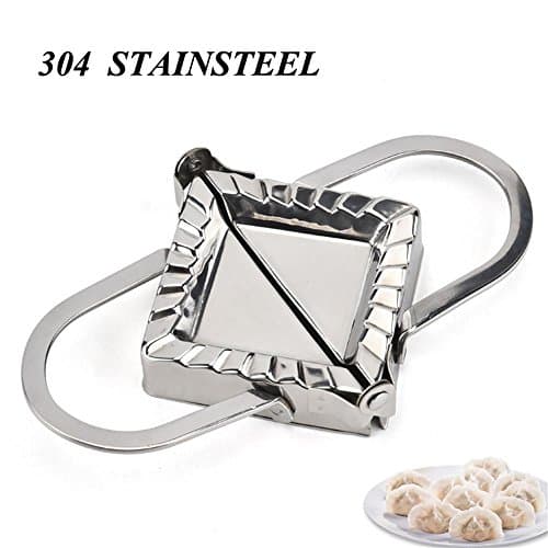 Shineshin Stainless Steel Dumpling Maker Device DIY Dumpling Press Mold Kitchen Tools Ravioli Former Pastry Moulds Kitchen Tools Dough Press