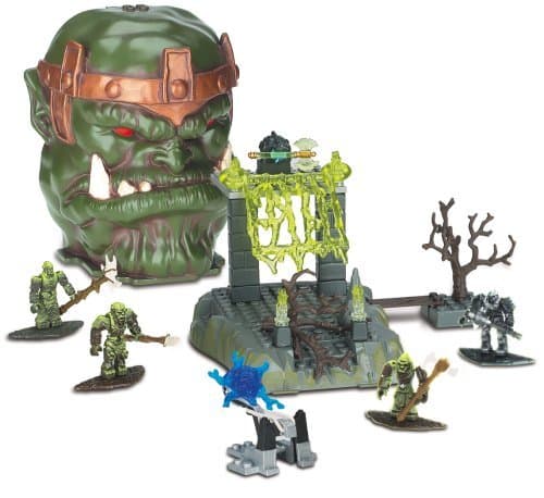 Mega Bloks Fire Cavern Bone Dragon Skull 9427 by Plasma Dragons