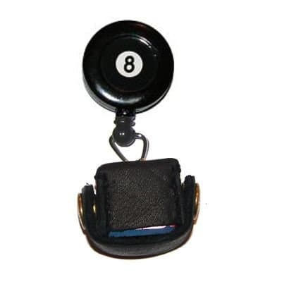 Retractable chalk holder (Black) - Master or Predator chalk