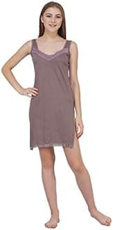 BLAZONWomen's Cotton Hosiery Fairy Full Slip (Available Sizes: S, M, L, XL, 2XL, 3XL, 4XL, 5XL)