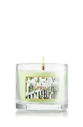 Bath &amp; Body "Spring" Scented Mini Jar Candle 1.3oz