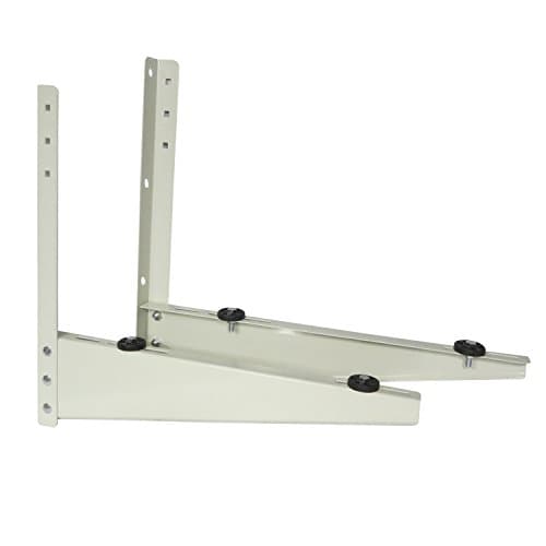 Discount Mini Split Wall Bracket & Ductless Heat Pump Support - Condenser Mounting Rack for Air Conditioner. Painted Steel for Mini Split Systems