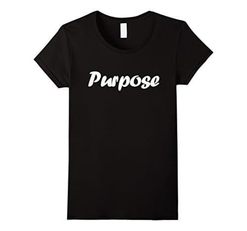 Women's Purpose T-shirt Medium Black