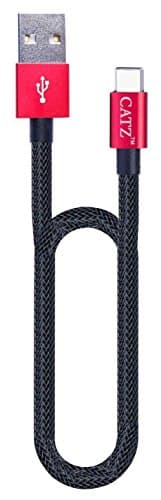 CATZ Rugged USB 3.0 Type C Black 1M for Samsung 8,Google Pixel, LG V20, LG G5, Xiaomi MI Mix, Moto Z, One Plus 3T, LG G5, LG G6, HTC 10, One Plus 3, and Other Type-C Supported Devices