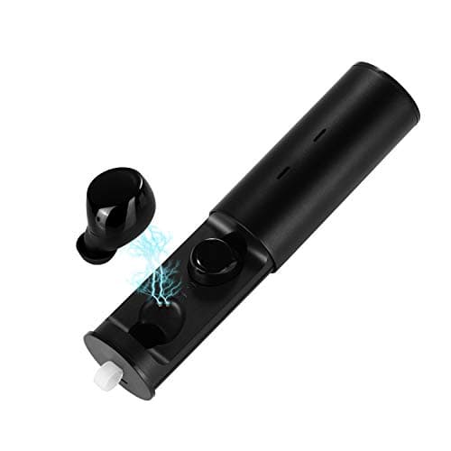 Wireless Bluetooth Headphones,5.0 True Wireless Noise Cancelling Bluetooth Earbuds with Charging Case Touch Control Auto Pairing 3D Stereo Sound, IPX6 Sweatproof Mini Headset Built-in Mic