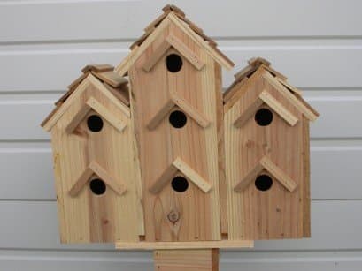 Cedarnest Cedar Birdhouse with 7 Seperate Compartments