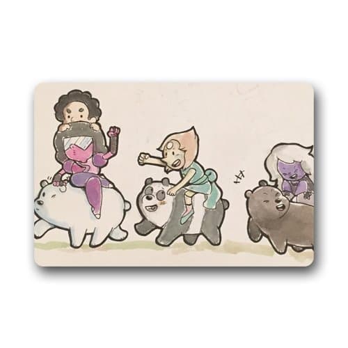 Megamagci We Bare Bears Custom Doormat (inch)