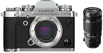 Fujifilm X-T3 Mirrorless Digital Camera, Silver with Fujinon XF50-140mmF2.8 R LM Optical Image Stabiliser, Weather Resistant Lens kit