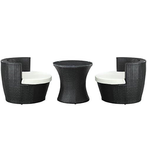 Black Rattan Combination Salon transformation Sofa