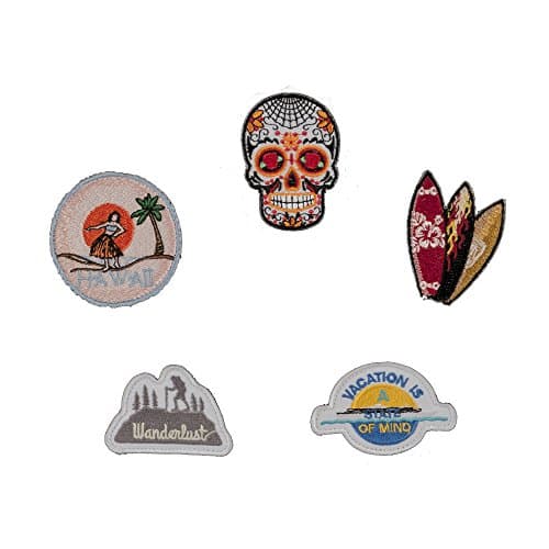Wanderlust Travel Patch Set (compatible with Balfour + OGIO Raven Patch Backpack)