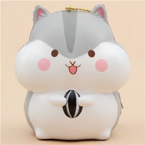 Scented grey hamster squishy by Popularboxes_hk