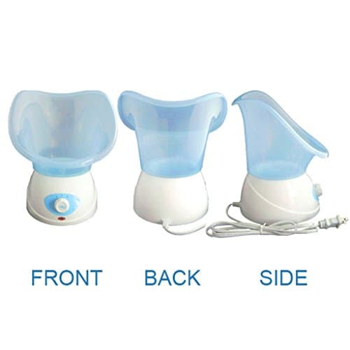 Multi Functional Beauty Mask SPA Sauna Hydration System Facial Steamer Personal Skin Care Hot Mist Sprayer Home Humidifier &amp; Nose Steamer &amp; Aromatherapy Diffuser Machine: 3 in 1 - Blue