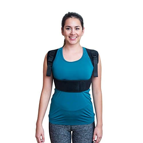 PREMIUM Back Brace Support Corrector by ABBINY Health, Shoulder Support for Men and Women Providing Relief Neck and Back pain, Improves the Posture 100% Comfortable and Breathable. Kyphosis corrector