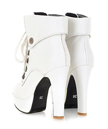 Sfnld Women's Fall Spring High Heel Short Stiletto Boots