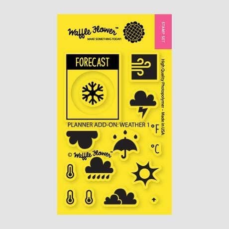 Waffle Flower Planner Add-on: Weather 1