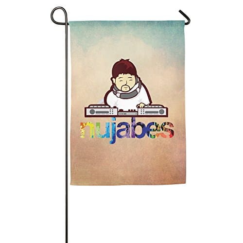 Personalized Decorative Welcome Polyester Home Flags Printed Wpid Nujabes Colorful Flag For Indoor/Outdoor With Two Size - 12 18 Or 18 27 Inch