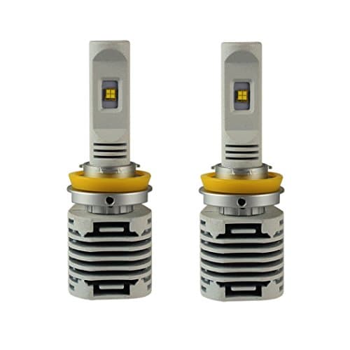 YBELE NIGHTEYE LED Headlight Bulbs All-in-One Conversion Kit - H11 -80w 12,000Lm 6K Cool White Luxeon - 3 Yr Warranty