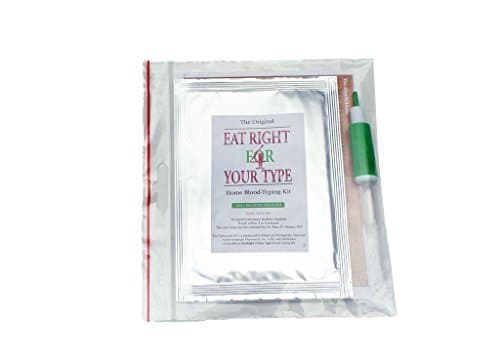 Eldoncard Blood Type Test (Complete Kit) - air sealed envelope, safety lancet, micropipette, cleansing swab by EldonCard