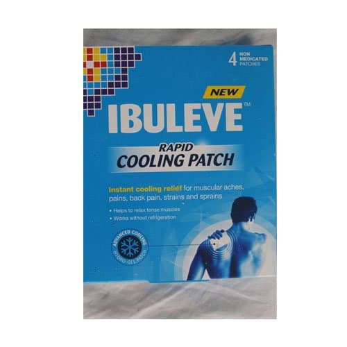 Ibuleve Rapid Cooling Patches, 4-Piece