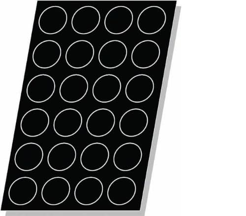 Flexipan 336332 Cylinders Nonstick Sheet Mold