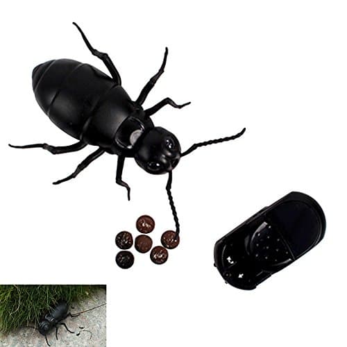 Remote Control Ant Remote Control Animals Fright Props Prank Fake ant Robot Games for Joke Novelty Spoof Electric Changeable Toy for Halloween Gift Decoration Party Stage Props by Latburg