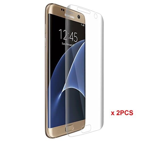 Samsung Galaxy S7 Edge Screen Protector, 2Pcs PACK ANiceSeller Full Curves Covered Anti-Explosion Premium High Clear Screen Protector For Samsung Galaxy S7 Edge G9350