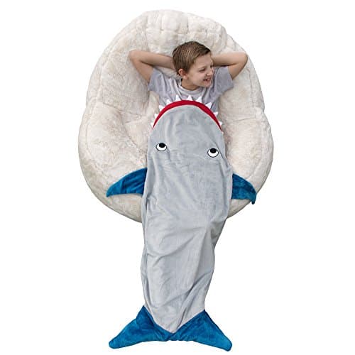 ALPHA Shark Tail Blanket for Kids