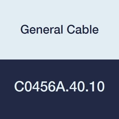 General Cable C0456A.40.10 Power- Tray Cable, Foil Shield Nec Type Pltc, 2C/16 19/.0117TC OA Sh Pltc, Red/White/Green