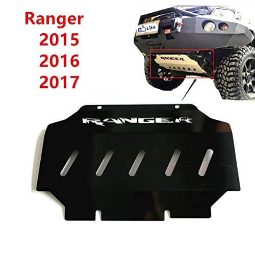 ORUN Skid Plate Guard Front Engine Base For Ranger MK 2015 2016 2017 Black