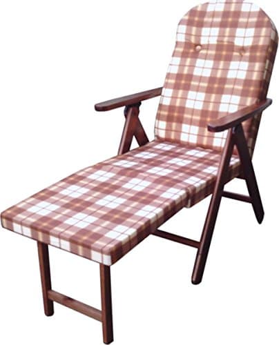 POLTRONA AMALFI C/PROLUNGA MARRONE *