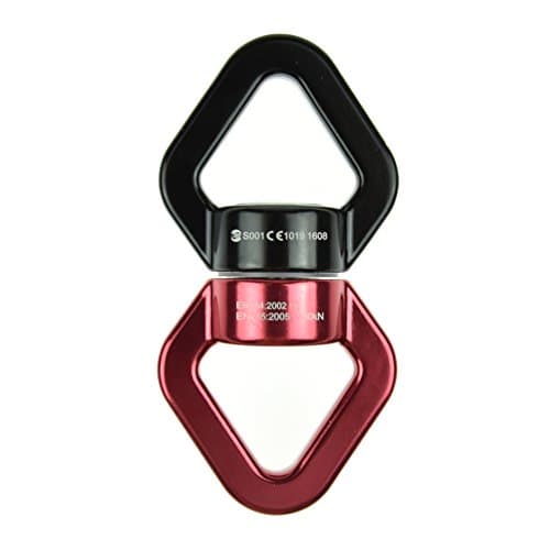 Safety Rotational Device Swivel For Rope Climbing Hammock Swing Setting Aerial Silk Dance Hanging Accessory