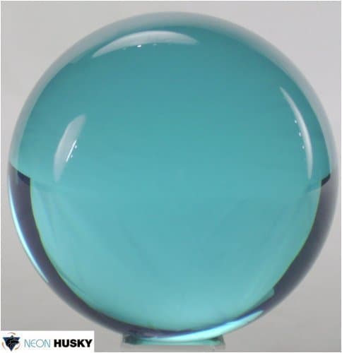 Colored Acrylic Ball - 76mm Caribbean Blue