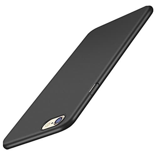 ORRANNI IPhone 6 Plus/6s Plus Case Black , Super Thin Super Fit PC Case Full Scratch Protective Cover for IPhone 6 Plus/6sPlus(Black)